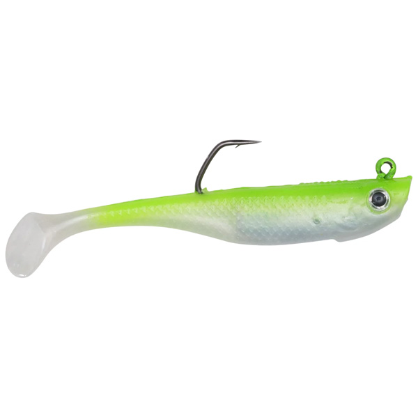 Hogy Lure Company 3.5" (1oz) Protail Paddle Fishing Lure - Chartreuse 1 Hogy Lure Company 3.5" (1oz) Protail Paddle Fishing Lure - Chartreuse