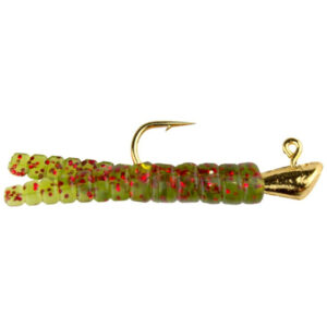 Trout Magnet Fishing Lure and Hook Pack, 9pc - Green/Red Flake