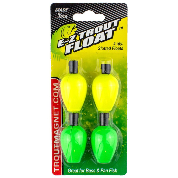 Leland's Lures Trout Magnet E-Z Trout Floats, 4pk 1 Trout Magnet E-Z Trout Floats, 4pk