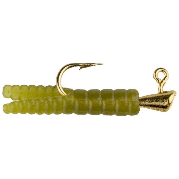 Leland's Lures Trout Magnet Mini Magnet Fishing Lure and Hook Pack, 10pc - Olive 1 Trout Magnet Mini Magnet Fishing Lure and Hook Pack, 10pc - Olive