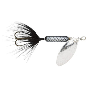 Yakima Bait Original Rooster Tail Treble Fishing Lure - Black