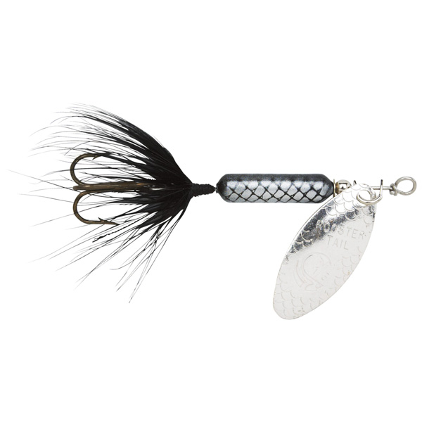 Yakima Bait Original Rooster Tail Treble Fishing Lure, 1/8oz - Black 1 Yakima Bait Original Rooster Tail Treble Fishing Lure - Black