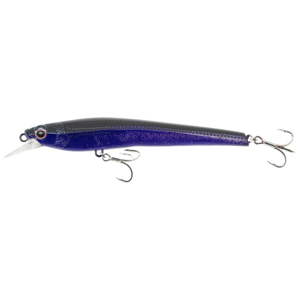 Nomad Tackle Shikari 145 Slow Float Fishing Lure, 5.75" - Black Purple 1 Nomad Tackle Shikari Slow Float Fishing Lure - Black Purple