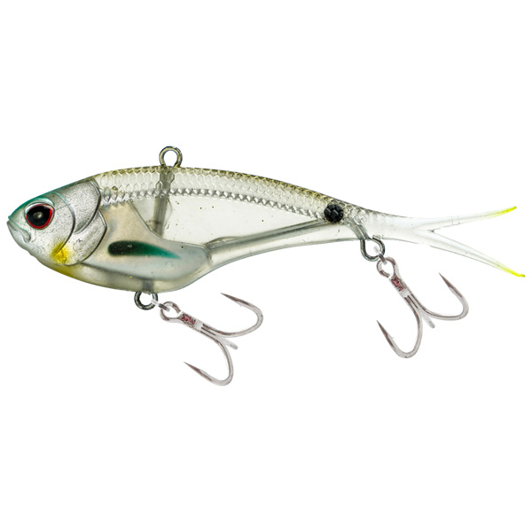 Nomad Tackle Vertrex Max 75 Vibe 3" - Holo Ghost Shad 1 Nomad Tackle Vertrex Max Vibe Fishing Lure - Holo Ghost Shad