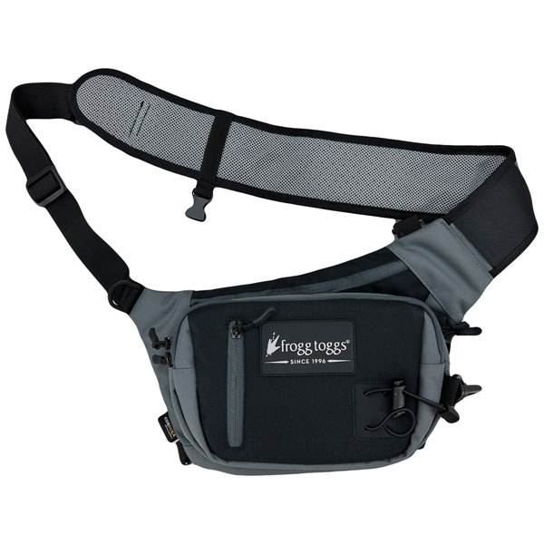 Frogg Toggs Flats Fishing Sling Pack - Black 1 Frogg Toggs Flats Fishing Sling Pack - Black