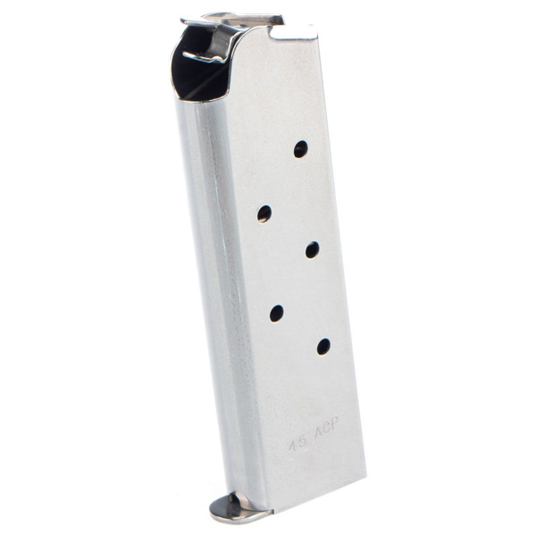 Kimber 1911 .45ACP Magazine, 7rds - Stainless Steel 1 Kimber 1911 .45ACP Magazine, 7rds - Stainless Steel