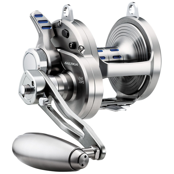Daiwa Saltiga Lever Drag Conventional Reel, SAGLD60-2SPD 1 Daiwa Saltiga Lever Drag Fishing Reel