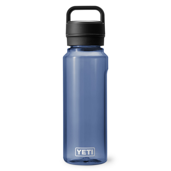 YETI Yonder Plastic Water Bottle with Yonder Chug Cap, 1L/34oz - Navy 1 YETI Yonder Plastic Water Bottle with Yonder Chug Cap, 1L/34oz - Navy