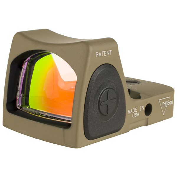 Trijicon RMR Type 2 3.25MOA Red Dot Sight - FDE Cerakote 1 Trijicon RMR Type 2 Red Dot Sight - FDE Cerakote