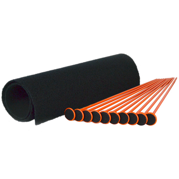 Gun Storage Solutions Rifle Rods Gun Rack System, 10pk - Orange 1 Gun Storage Solutions Rifle Rods Gun Rack System, 10pk - Orange