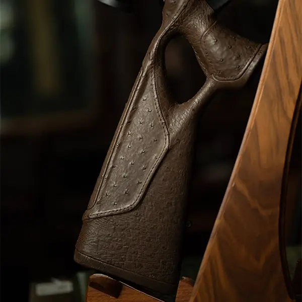 Blaser R8 Southern Trapper Brown Ostrich Skin 1 of 6 300 Win Mag 24.5" 3 Blaser R8 Southern Trapper Brown Ostrich Skin 1 of 6 300 Win Mag 24.5" - Image 3