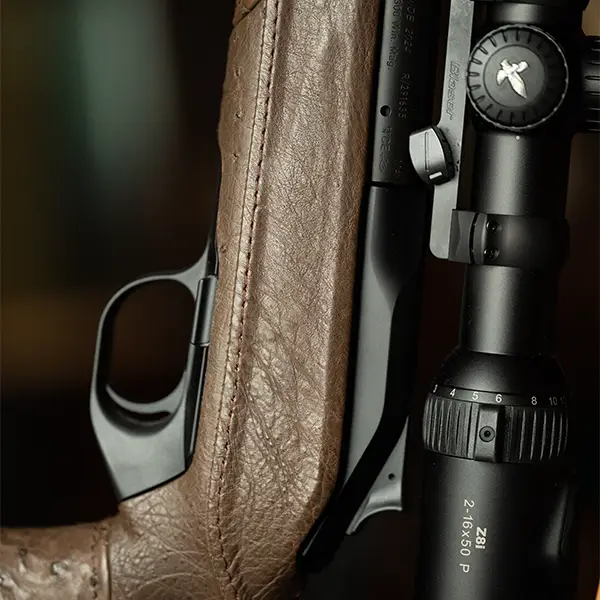 Blaser R8 Southern Trapper Brown Ostrich Skin 1 of 6 300 Win Mag 24.5" 5 Blaser R8 Southern Trapper Brown Ostrich Skin 1 of 6 300 Win Mag 24.5" - Image 5