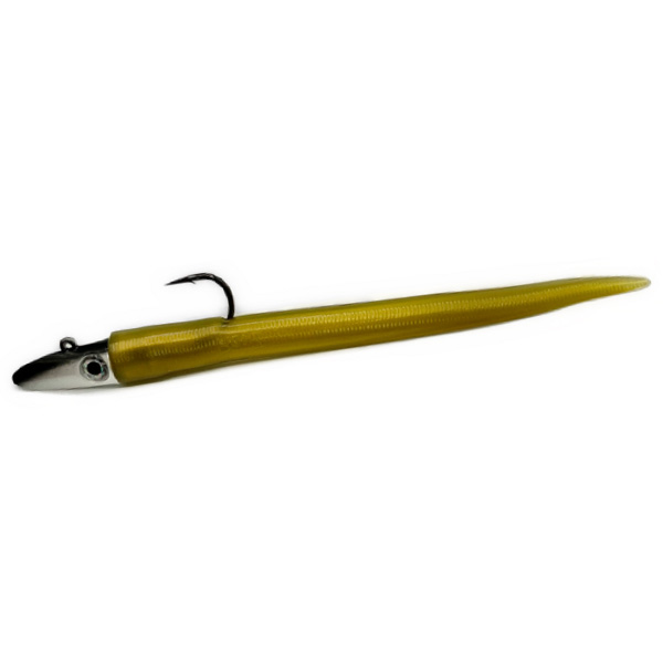 RonZ Original Series Rigged Soft Bait Lure, 1.5oz - Sand Eel 1 RonZ Original Series Rigged Soft Bait Lure - Sand Eel
