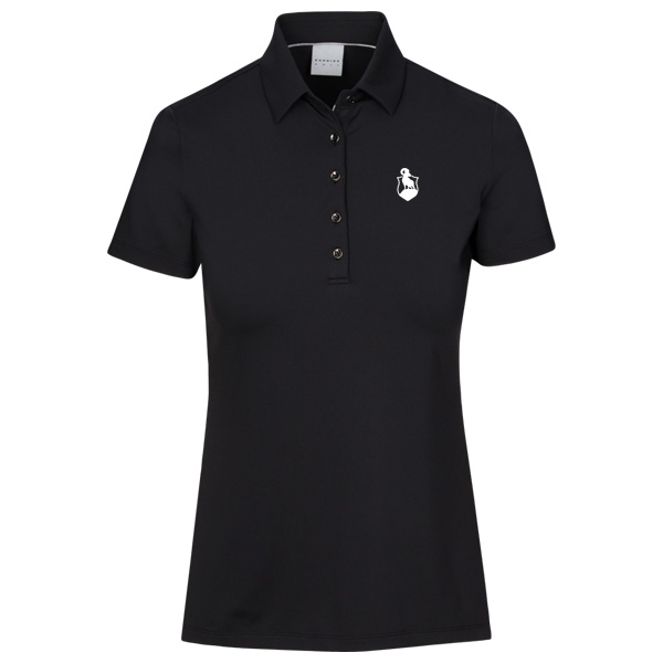 Preserve Dunning Women’s Player Jersey Performance Polo Shirt - Black 1 Preserve Dunning Women’s Player Jersey Performance Polo Shirt - Black