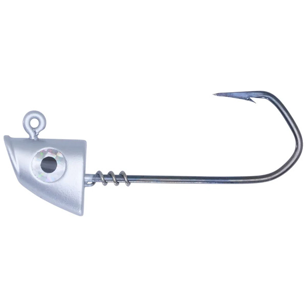 Hogy Lure Company Ultra Barbarian Jigheads, 2oz - Silver 1 Hogy Lure Company Ultra Barbarian Jig Lures, 2oz - Silver