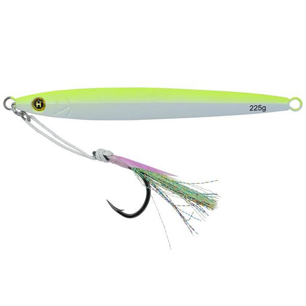 Hogy Lure Company 7" (8.5oz) Sand Eel Jig Teaser Assist Hook - Albie Crack 1 Hogy Lure Company Sand Eel Jig Teaser Assist Hook - Albie Crack