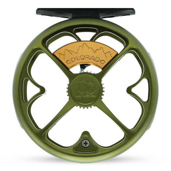 Ross Reels Colorado Fly Fishing Reel, 2/3wt - Matte Olive 1 Ross Reels Colorado Fishing Reel - Matte Olive