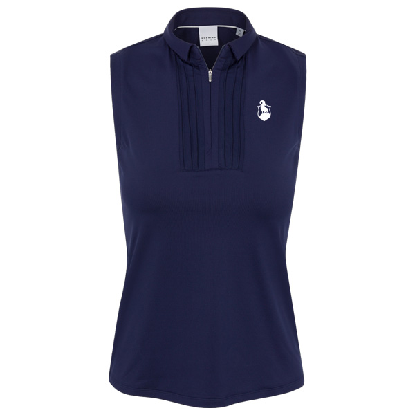 Preserve Dunning Freya Jersey Performance Sleeveless Polo Shirt - Night Sky 1 Preserve Dunning Freya Jersey Performance Sleeveless Polo Shirt - Night Sky