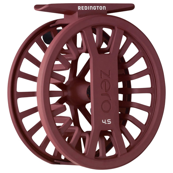Redington ZERO Fly Fishing Reel 2/3 - Burgundy 1 Redington ZERO Fly Fishing Reel - Burgundy