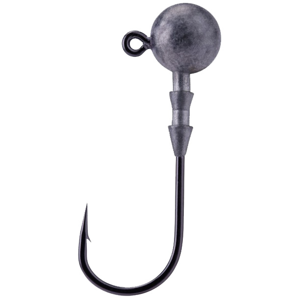 BKK Hooks Silent Chaser Round-Head Jigheads, 1/2oz #4/0 1 BKK Hooks Silent Chaser Round-Head Jighead Lures