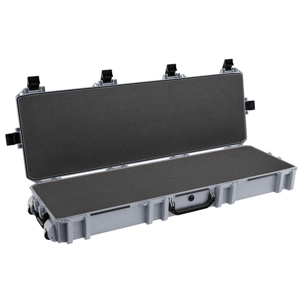 Pelican V800 Vault Double Rifle Case - Ghost Gray 2 Pelican V800 Vault Double Rifle Case - Ghost Gray (Open)