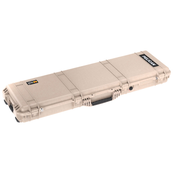 Pelican 1750 Rifle/Gun Protector Long Case - Desert Tan 1 Pelican 1750 Rifle/Gun Protector Long Case - Desert Tan (Closed)