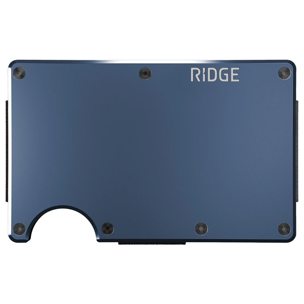 Ridge Wallet with Money Clip - Alpine Navy 1 Ridge Wallet - Alpine Navy