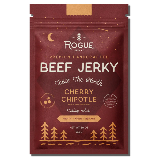 Rogue Jerky Co Cherry Chipotle Beef Jerky 1 Rogue Jerky Co Cherry Chipotle Beef Jerky