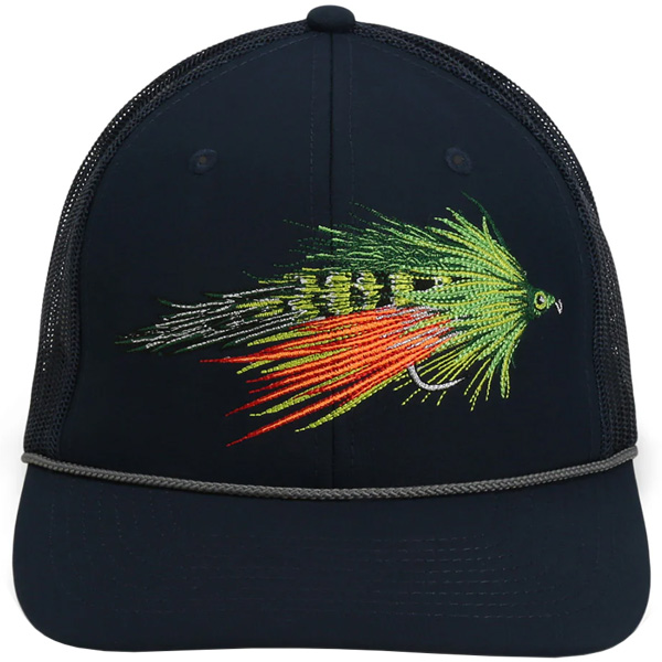 Paramount Outdoors Fire Tiger Streamer Fly Fishing Mesh Back Rope Cap 1 Paramount Outdoors Fire Tiger Streamer Fly Fishing Mesh Back Rope Cap