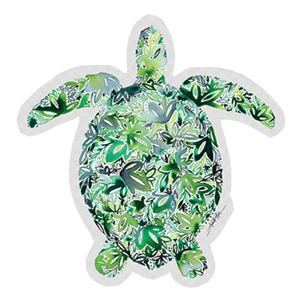 Amanda Klein Sea Turtle Vinyl Sticker 1 Amanda Klein Sea Turtle Vinyl Sticker