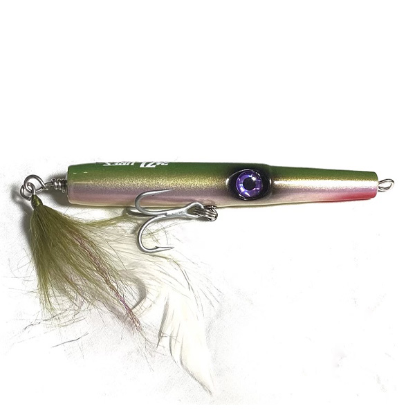 247 Lures Smithfield Stubby Needlefish Fishing Lure - Squibby Eel 1 247 Lures Smithfield Stubby Needlefish Fishing Lure - Squibby Eel