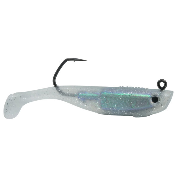 Hogy Lure Company Protail Paddle Fishing Lure, 4.25" - Ghost 1 Hogy Lure Company Protail Paddle Fishing Lure, 4.25" - Ghost
