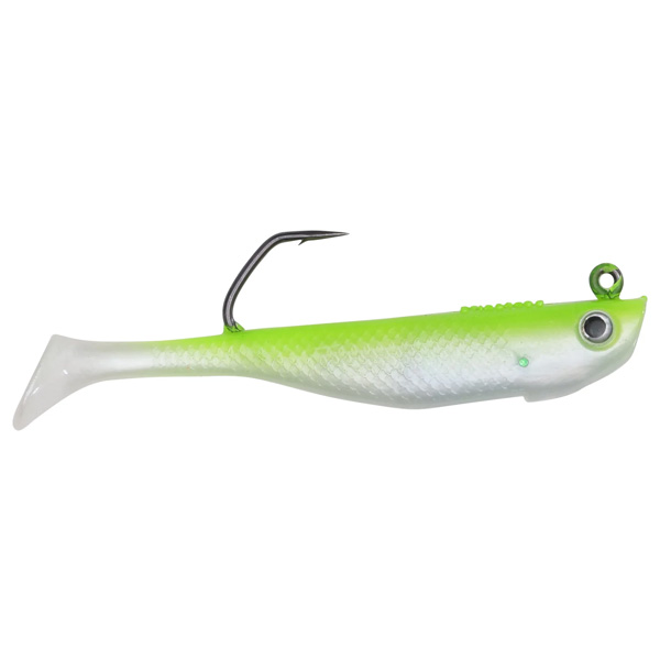 Hogy Lure Company Protail Paddle Fishing Lure, 4.25" - Chartreuse 1 Hogy Lure Company Protail Paddle Fishing Lure, 4.25" - Chartreuse