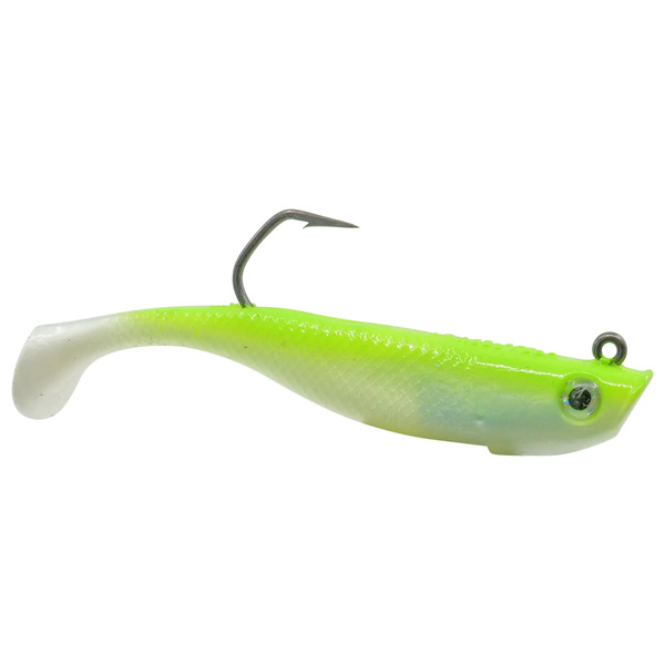 Hogy Lure Company Protail Paddle Fishing Lure, 5.5" - Chartreuse 1 Hogy Lure Company Protail Paddle Fishing Lure, 5.5" - Chartreuse