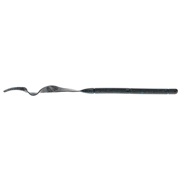 Strike King KVD Zeus Worm Fishing Lure, 9.5" - Black and Blue 1 Strike King KVD Zeus Worm Fishing Lure - Black and Blue