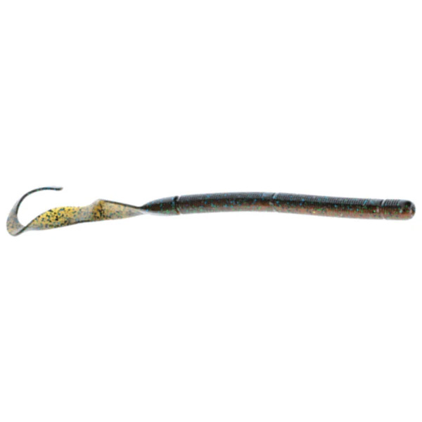 Strike King KVD Zeus Worm Fishing Lure, 7.5" - Dark Whiskey 1 Strike King KVD Zeus Worm Fishing Lure - Dark Whiskey