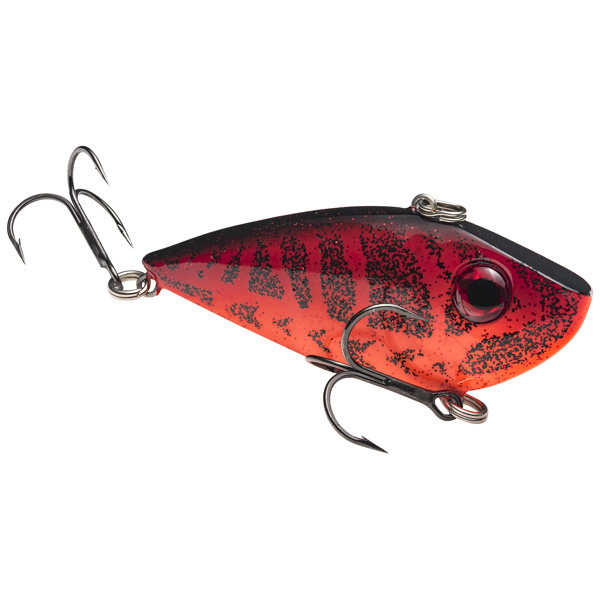 Strike King Red Eyed Shad Hard Bait Lure, 1/4oz - Chili Craw 1 Strike King Red Eyed Shad Crankbait Fishing Lure - Chili Craw