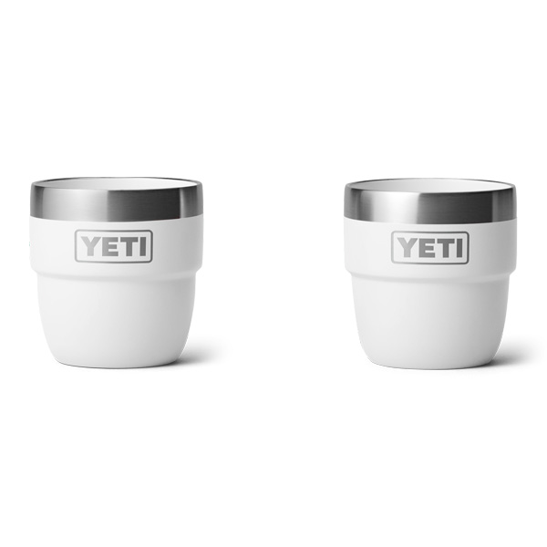YETI Rambler Stackable Espresso Cups, 4oz - White 1 YETI Rambler Stackable Espresso Cups, 4oz - White