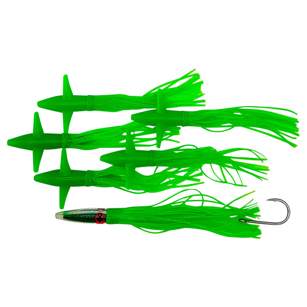 ChatterLures The Crazy Chatter Chain - Green 1 ChatterLures The Crazy Chatter Chain Fishing Lure - Green
