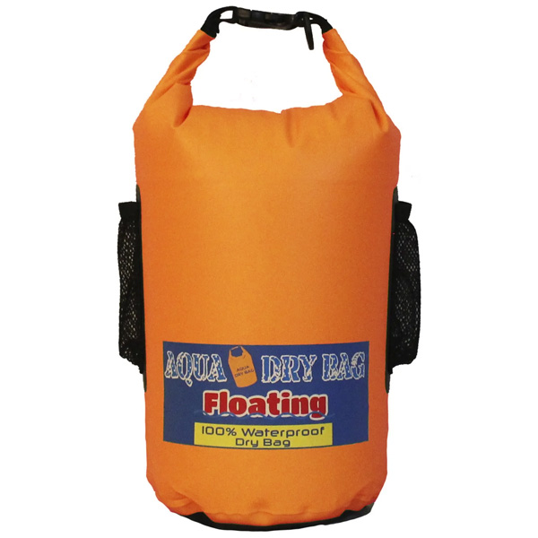 Aqua Case Aqua Dry Bag, 10L - Various Colors 2 Aqua Case Aqua Dry Bag, 10L - Orange