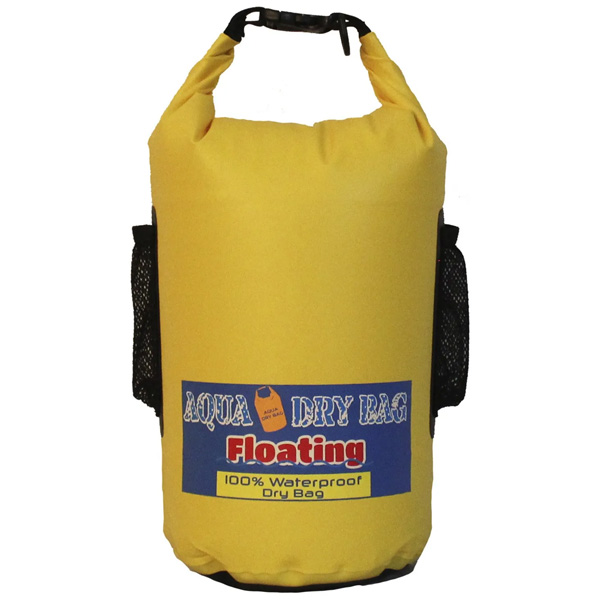 Aqua Case Aqua Dry Bag, 10L - Various Colors 3 Aqua Case Aqua Dry Bag, 10L - Yellow