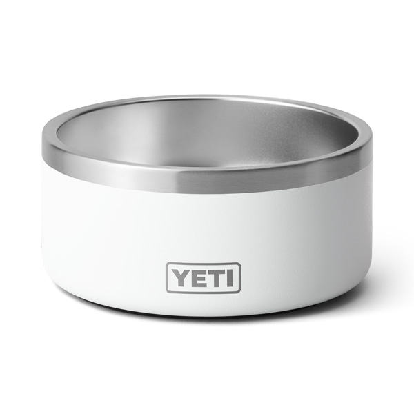 YETI Boomer Dog Bowl, Small - White 1 YETI Boomer Small Dog Bowl - White