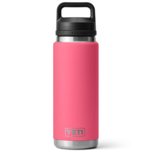 YETI Rambler Water Bottle with Chug Cap, 26oz - Tropical Pink