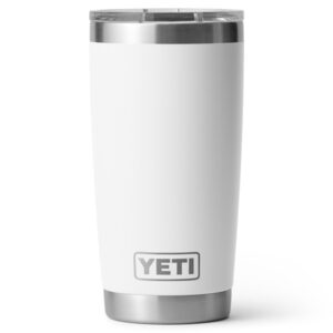 YETI Rambler Tumbler, 20oz - White