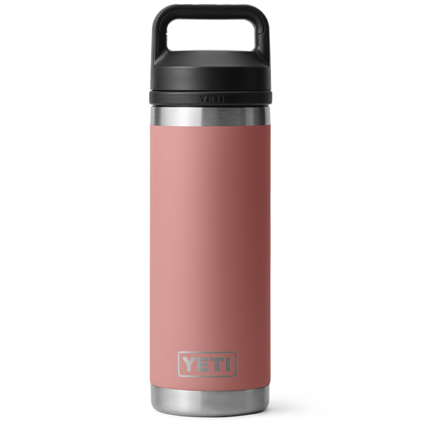 YETI Rambler Water Bottle with Chug Cap, 18oz - Sandstone Pink 1 YETI Rambler Water Bottle with Chug Cap, 18oz - Sandstone Pink