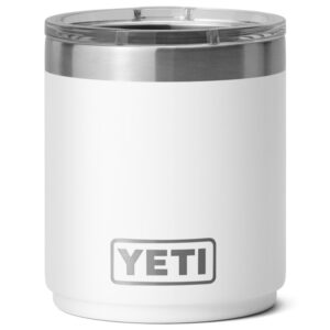 YETI Rambler Stackable Lowball Tumbler - White