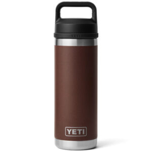 YETI Rambler Water Bottle with Chug Cap, 18oz - Wetlands Brown