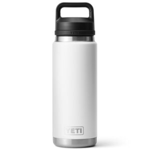 YETI Rambler Water Bottle with Chug Cap, 26oz - White