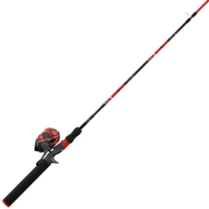 Zebco Fishing Splash Spincast Combo - Z-Splash Red
