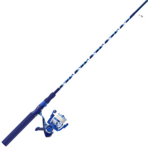 Zebco Fishing Splash Spinning Combo - Tidepool Blue